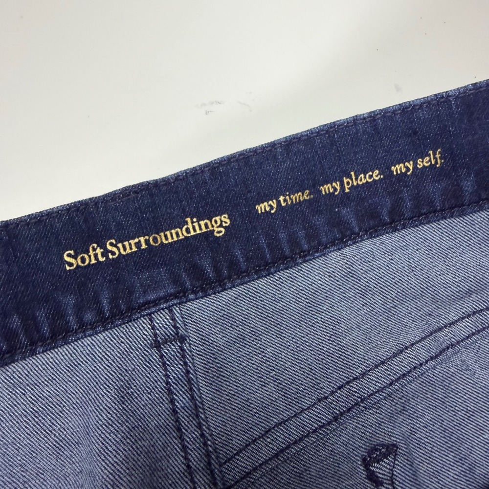 Women’s Dark Blue Straight-Leg Jeans Size 12 - Picture 5 of 13